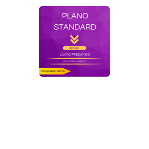 Contabilidade Digital Contatic - Plano Lucro Presumido - Standard - Prestadores de Serviços