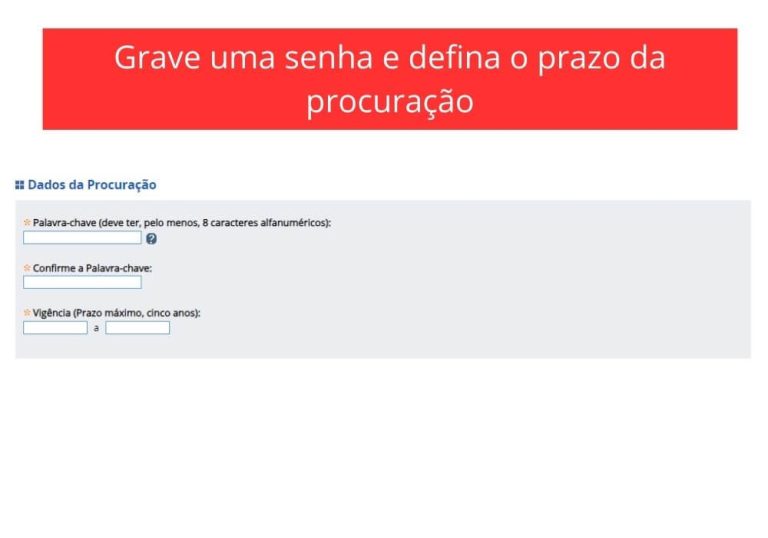 Passo 4 - Solicitação de Procuração Digital no site da Receita Federal